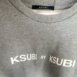Ksubi sweatshirt grey, “Authentic”